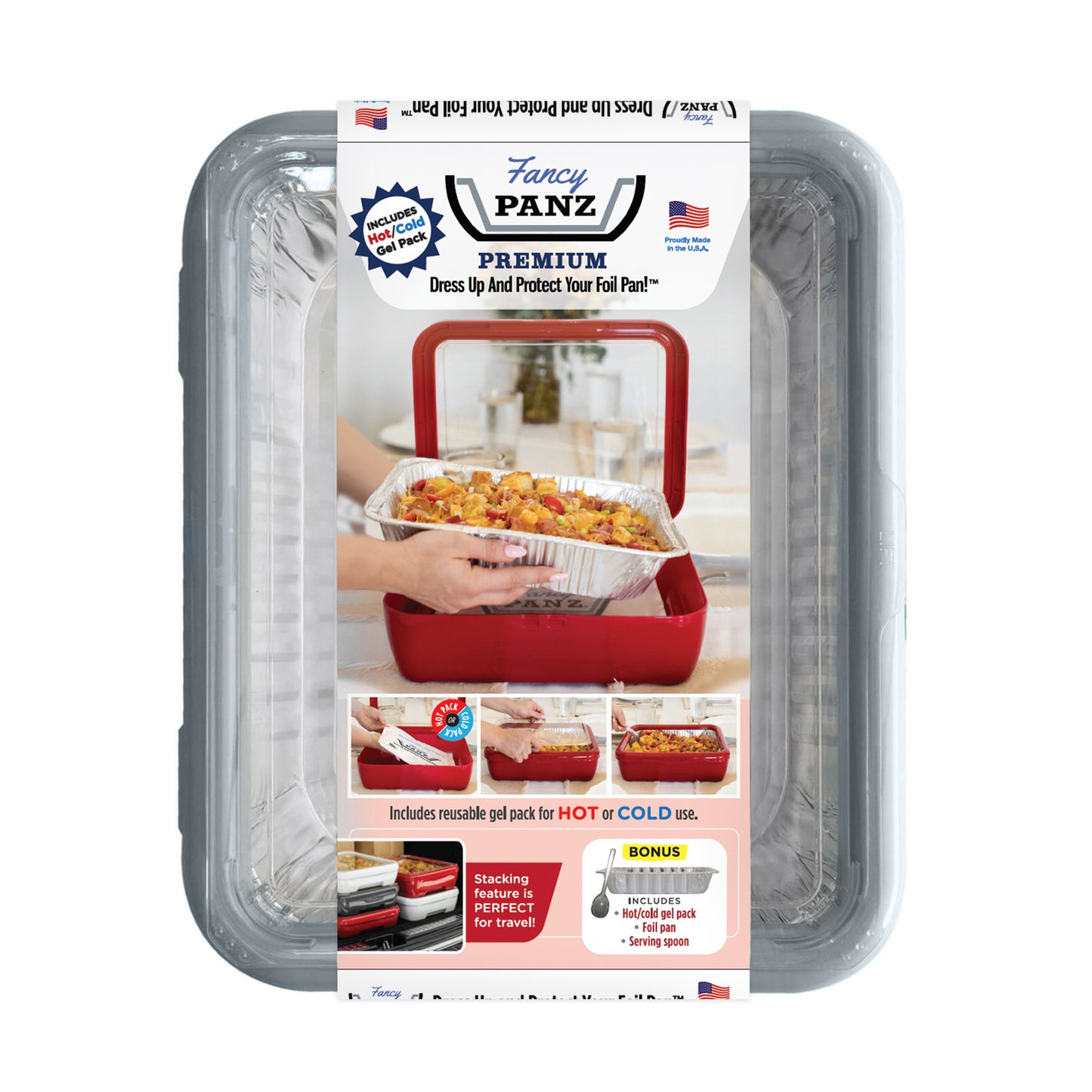 Fancy Panz® Premium - Platinum, Includes Hot/Cold Gel Pack