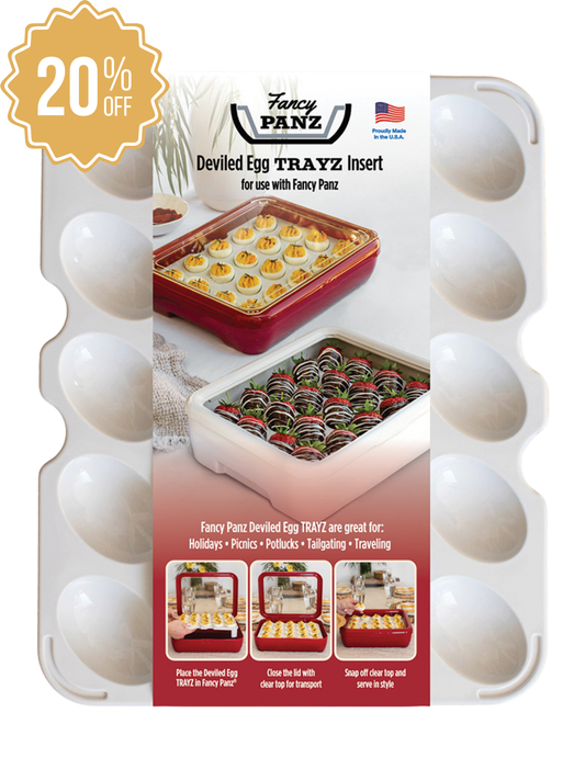 Deviled Egg Trayz Insert for Classic & Premium Fancy Panz - 𝘙𝘦𝘨𝘶𝘭𝘢𝘳𝘭𝘺 $14.99, 𝘯𝘰𝘸 𝘫𝘶𝘴𝘵 $11.99
