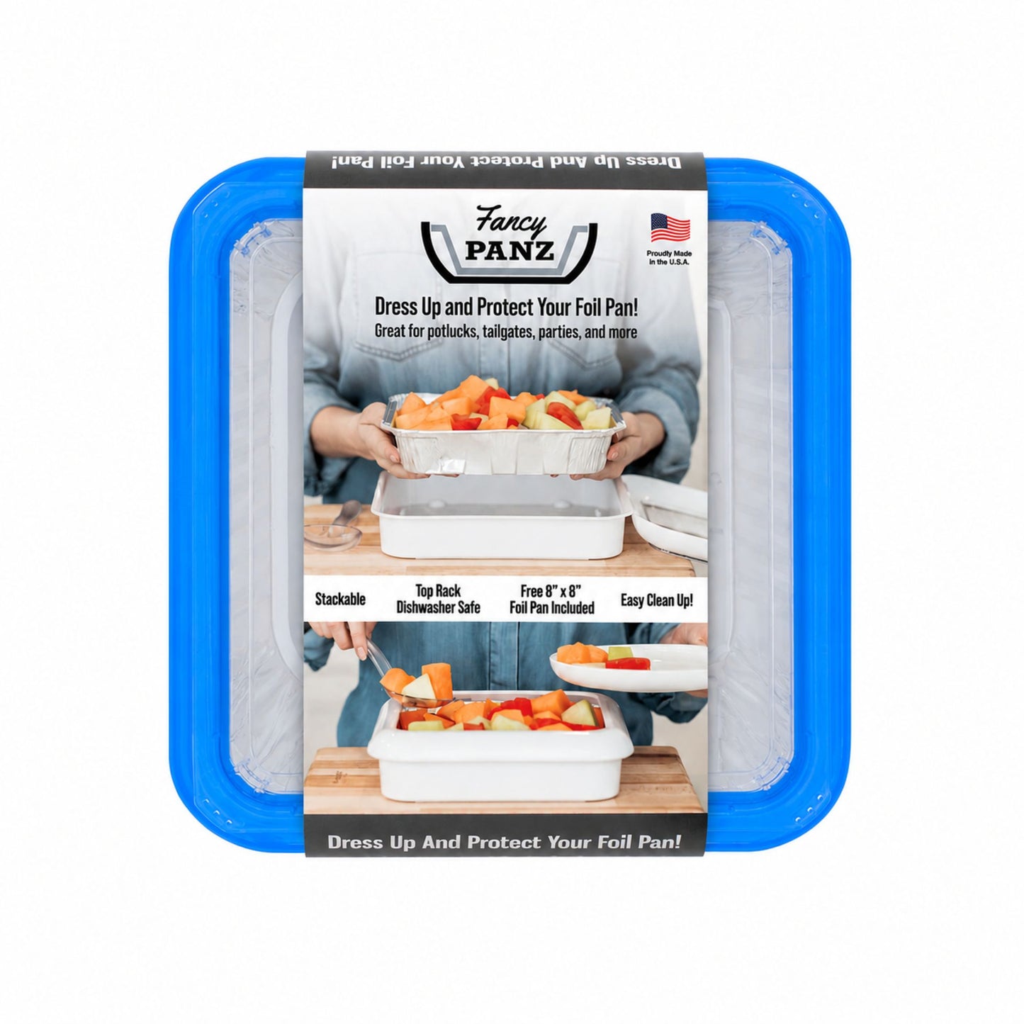 Fancy Panz® 8X8 - DENIM BLUE