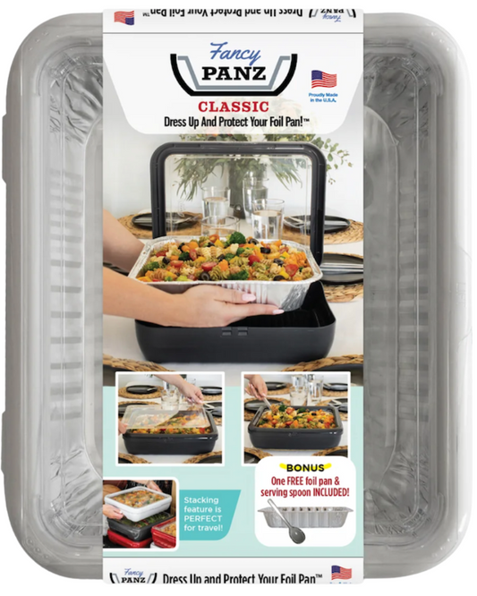 Fancy Panz® Classic  - White/Grey Marble