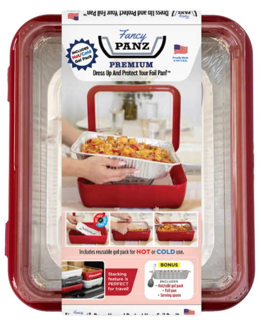 Fancy Panz® Premium - Red, Includes Hot/Cold Gel Pack