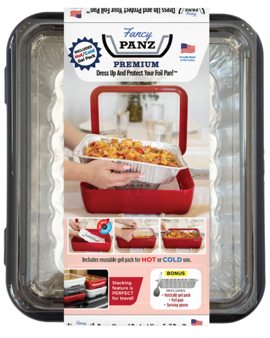Fancy Panz® Premium - Charcoal, Includes Hot/Cold Gel Pack