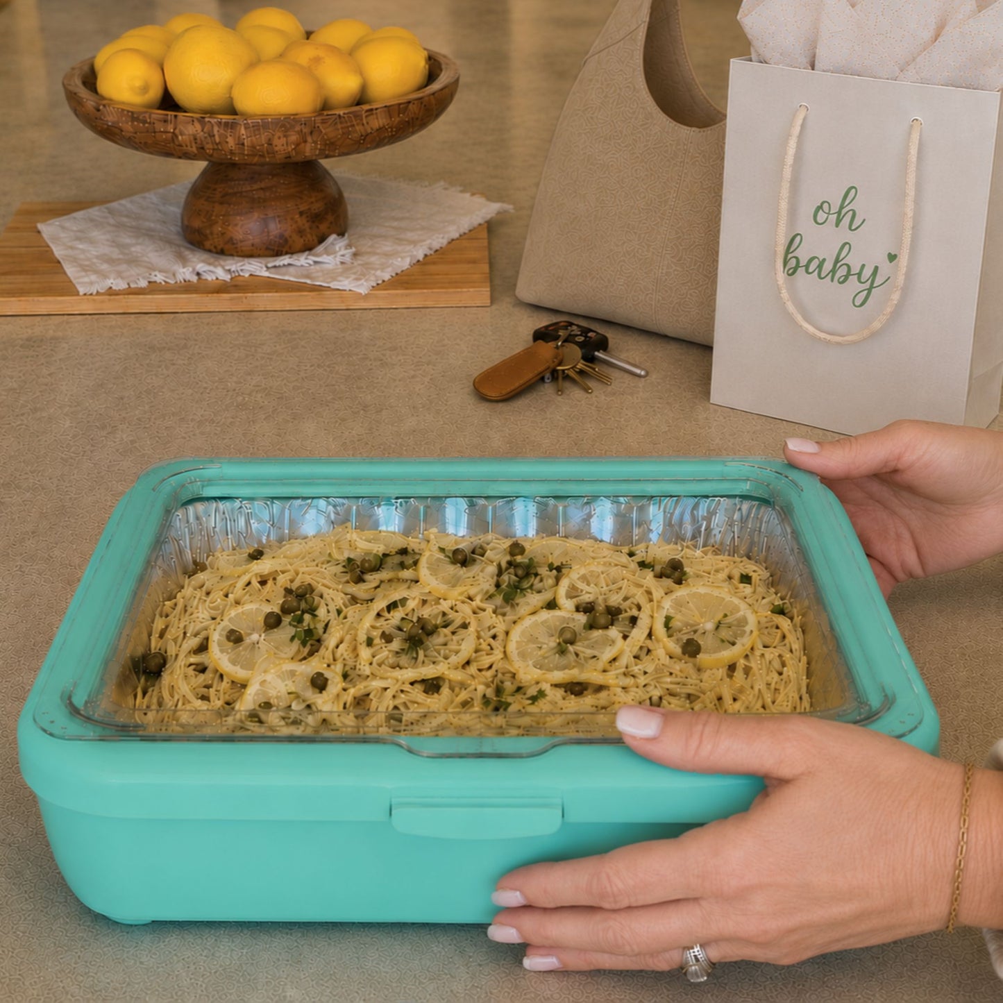 Fancy Panz® Premium - Aqua, Includes Hot/Cold Gel Pack
