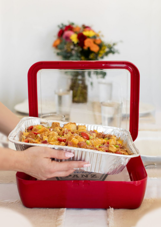 Fancy Panz® - Dress Up and Protect Your Foil Pan with Elegant Solution